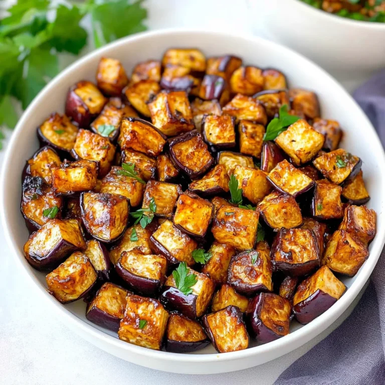 Low-Calorie Air Fryer Eggplant: Crispy and Flavorful Treat