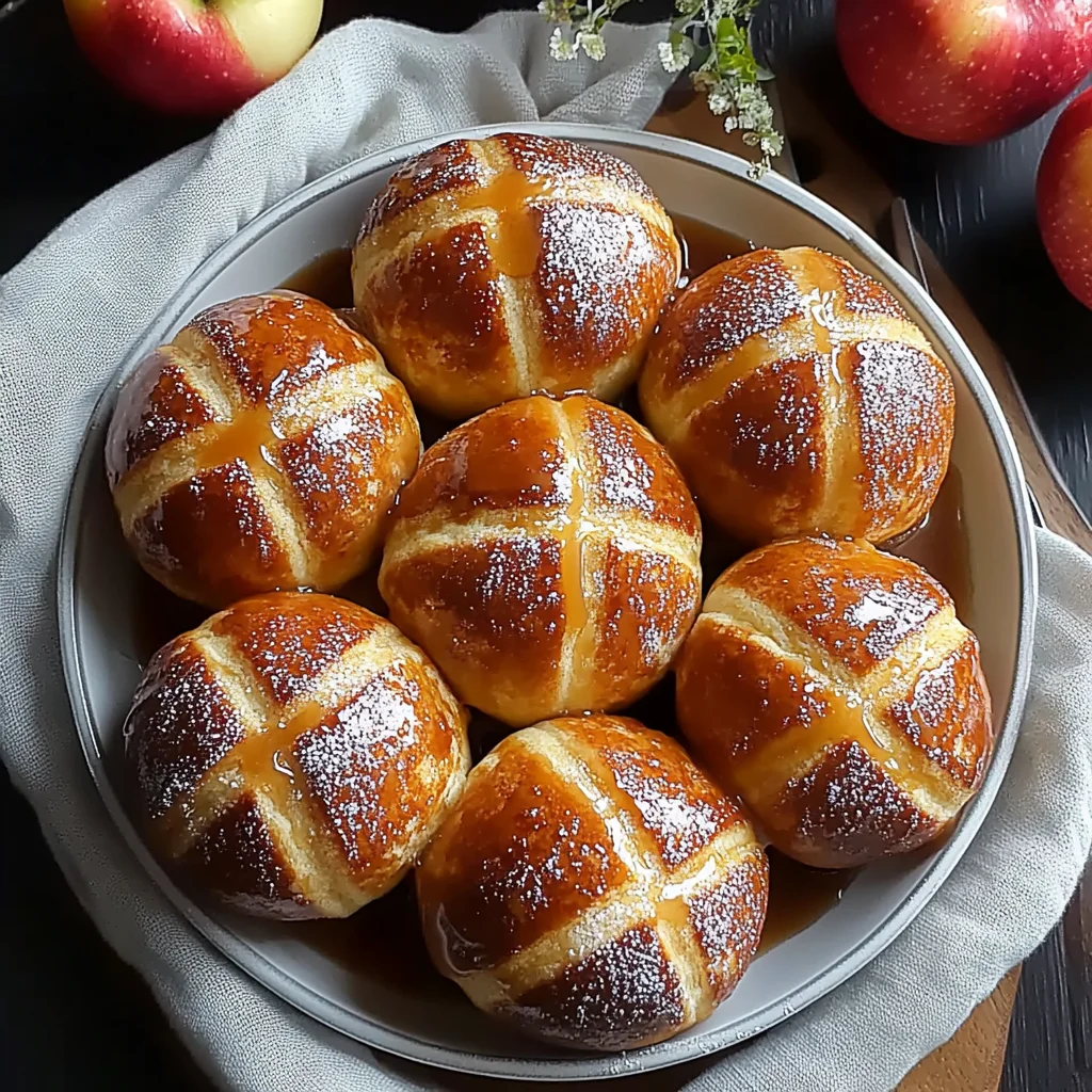 Mouthwatering Caramel Apple Pie Bombs: Cozy Delight