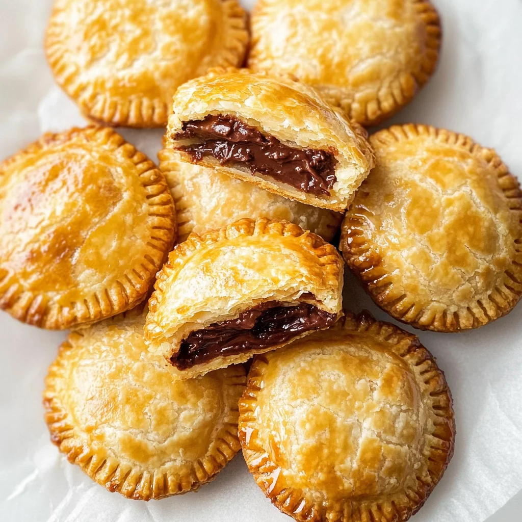 Nutella Mummy Hand Pies: Spookily Sweet Treats