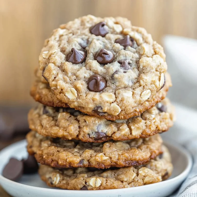 Oatmeal Chocolate Chip Cookies: Chewy and Comforting Treats