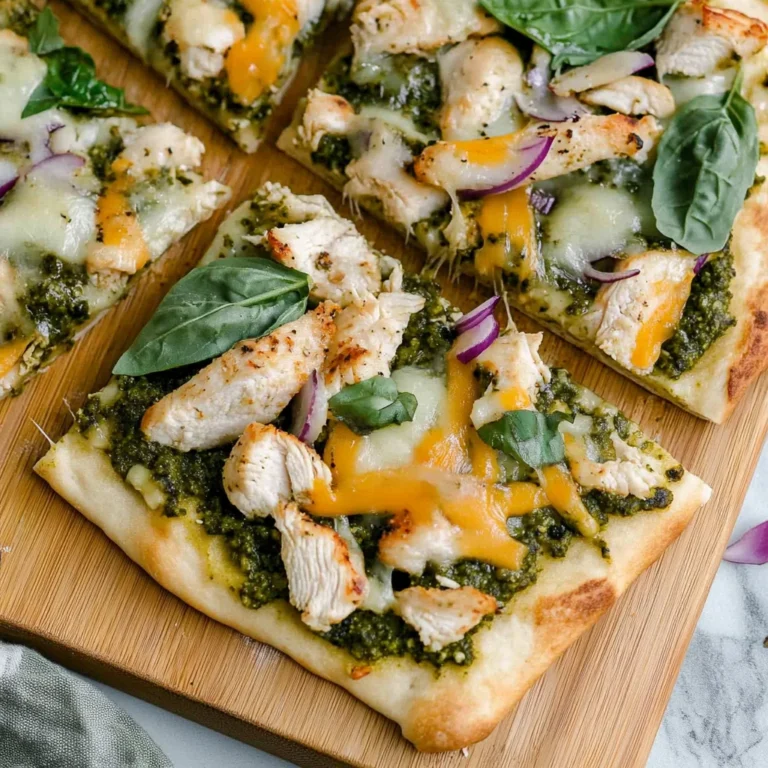 Pesto Chicken Flatbread: A Delicious and Easy Recipe for …