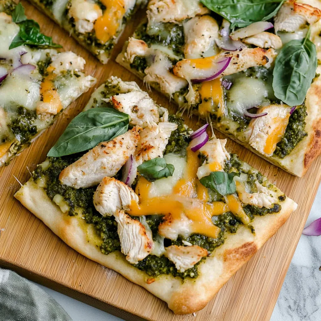 Pesto Chicken Flatbread: A Delicious and Easy Recipe for …