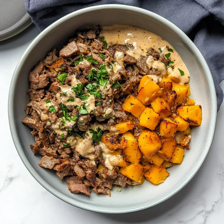 Philly Cheesesteak Bowls: Easy Low-Carb Dinner Idea