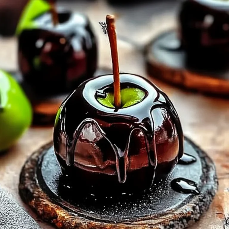 Poison Toffee Apples for Halloween: Spookily Sweet Treats