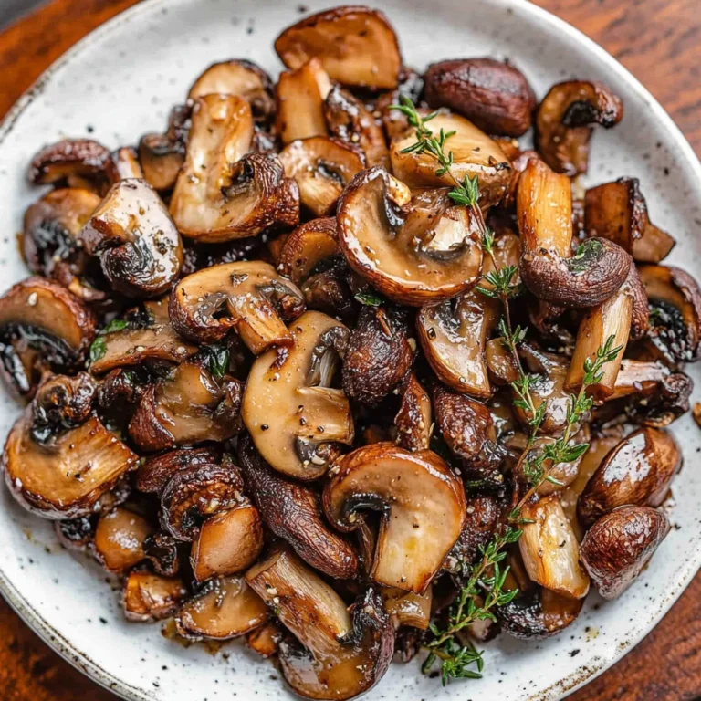 Roasted Mushrooms Recipe: Savory and Simple Delight