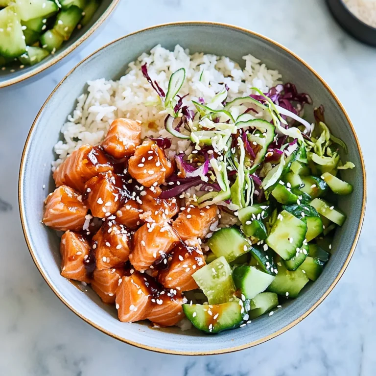 Salmon Rice Bowl: Quick, Satisfying, and Deliciously Fresh