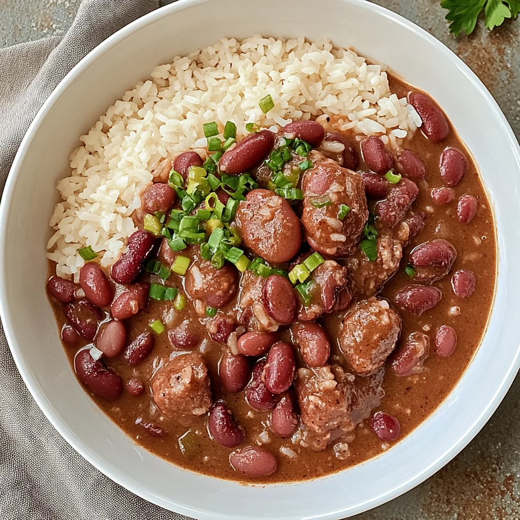 Slow Cooker Cajun Red Beans and Rice: Hearty Comfort Awaits