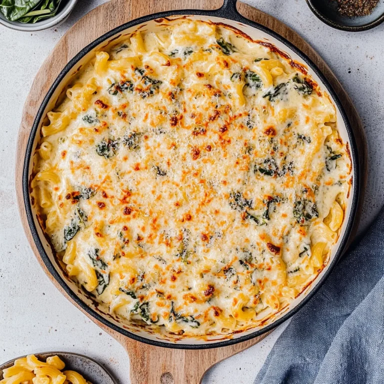 Spinach Artichoke Mac and Cheese: Cozy Comfort Food Bliss