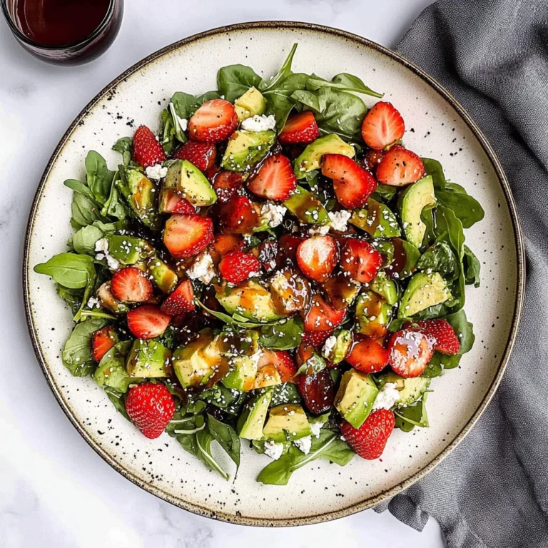 Strawberry Avocado Salad: Refreshingly Delicious Delight