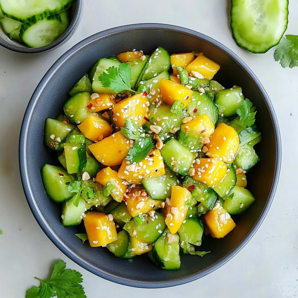 Thai Mango Cucumber Salad: Discover the Perfect Recipe!
