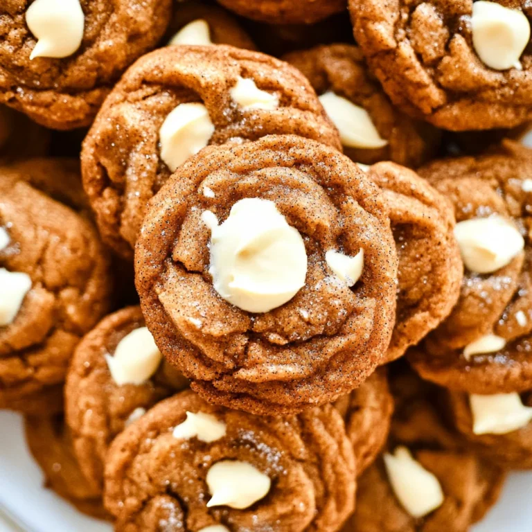 White Chocolate Pumpkin Snickerdoodles: Cozy and Sweet Tr…