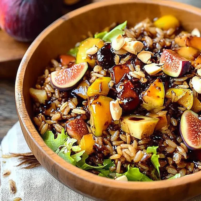 Wild Rice Harvest Bowls with Fig Balsamic Vinaigrette: Co…
