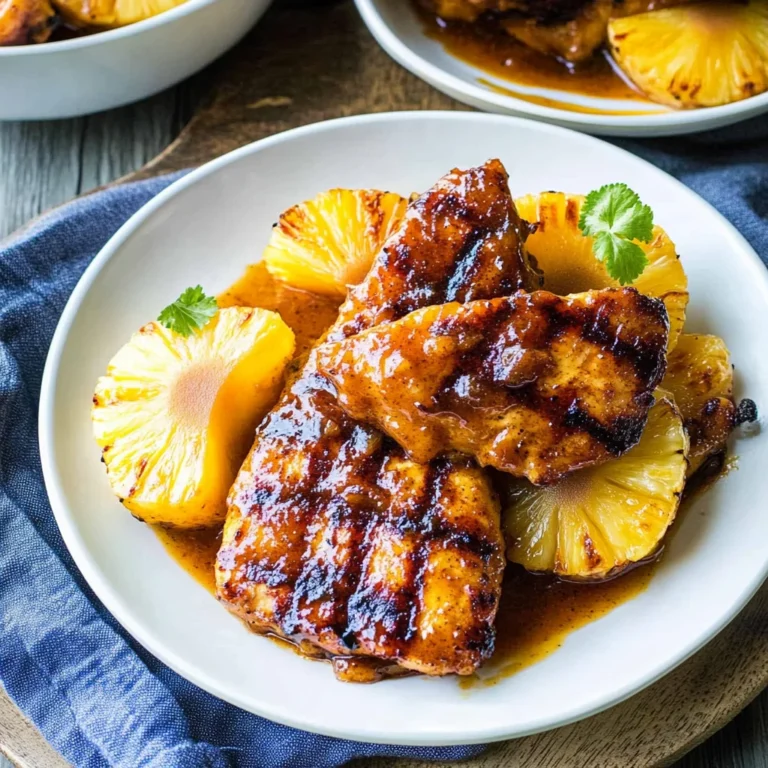 brown sugar pineapple chicken: A Sweet Savory Delight