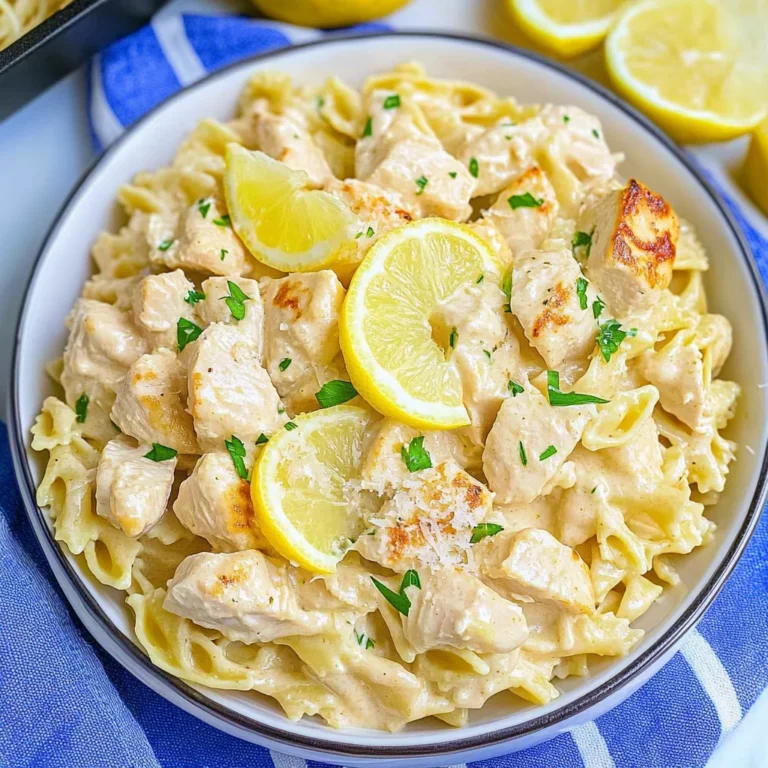 Creamy Lemon Chicken Pasta: A Quick Family Favorite