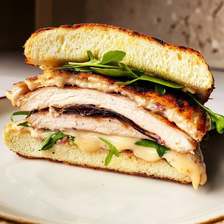 Grilled Chicken Cordon Bleu Sandwich: Irresistibly Savory