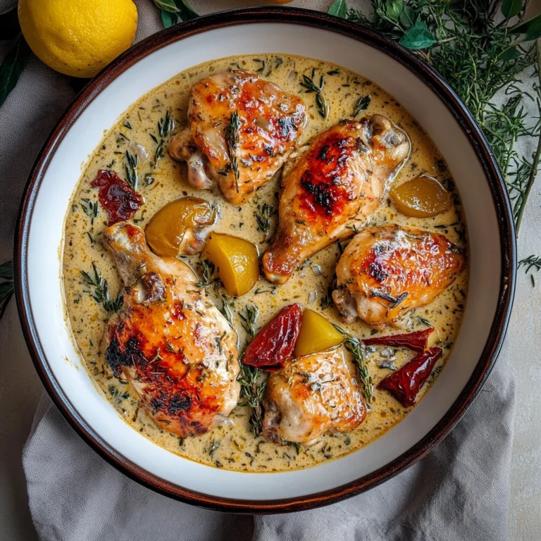 Herb Roasted Chicken in Creamy White Wine Sauce: Divine D…