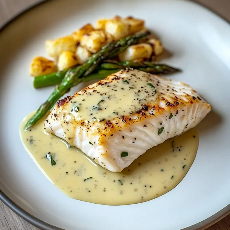 Quick Halibut Oscar: Effortless Elegance for Dinner