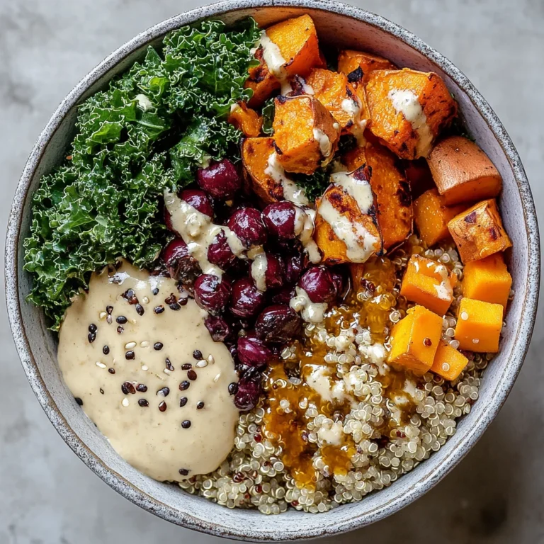 Quinoa Harvest Bowl with Sweet Potato & Kale: Comforting …