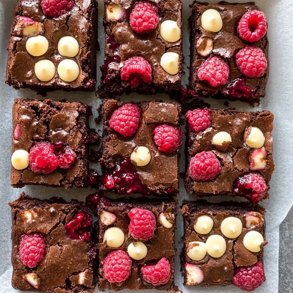 Triple Chocolate Raspberry Brownies: Pure Indulgence Awaits